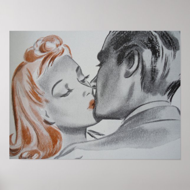 Póster Besos (Frente)