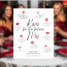 Besos por el futuro Sra. Bachelorette Keepsake