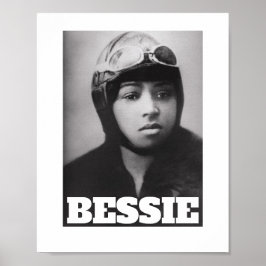Póster Bessie Coleman - Aviation Pioneer