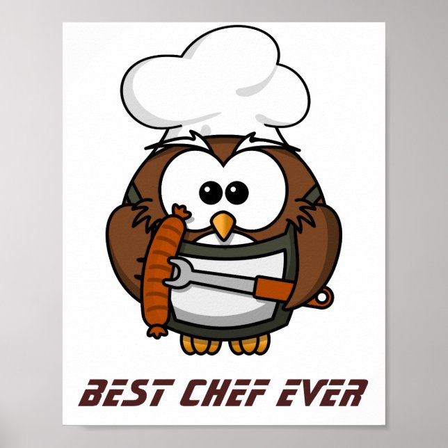 Póster Best Chef ever (Frente)