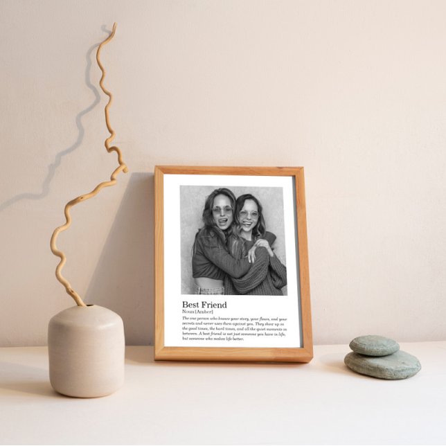 Póster Best Friend dictionary Definition wedding gift (Subido por el creador)