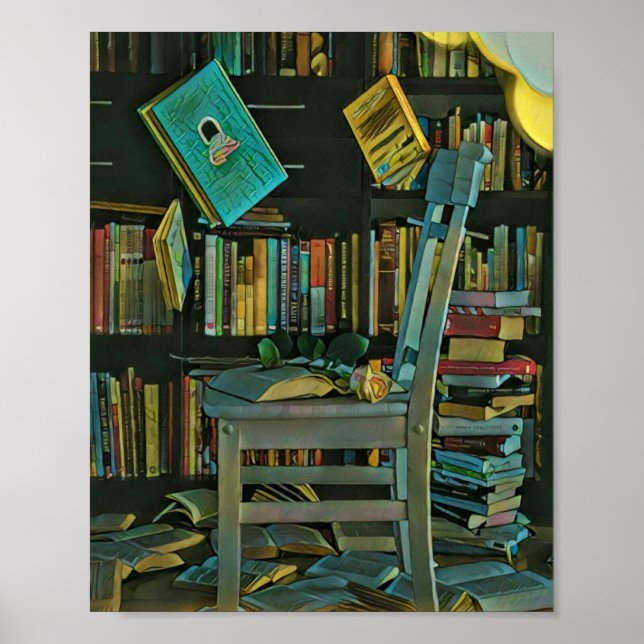 Póster Best gift for book lovers (Frente)
