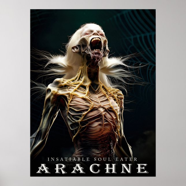 Póster Bestia Antigua & Criaturas: ARACNE (Frente)