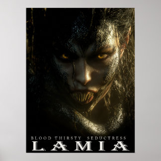 Póster Bestia Antigua & Criaturas: LAMIA