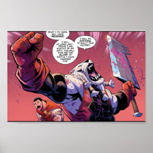 Póster bestia de batalla