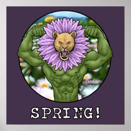 Póster Bestia de primavera