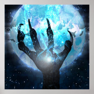 Póster Bestia Y Luna