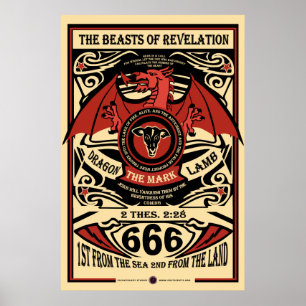 Póster Bestias del Apocalipsis