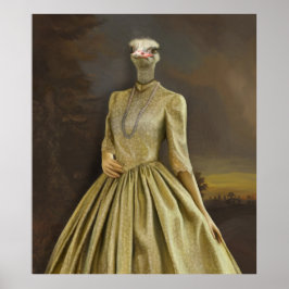 Póster Bestias nobles - Dandy Ostrich
