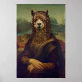 Póster Bestias nobles - Mona Llama