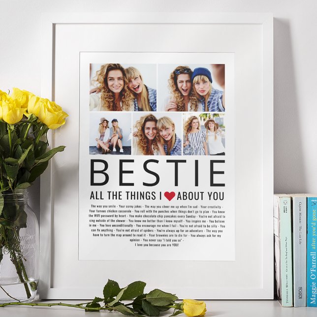 Póster Bestie Collage de fotos Cosas Que Amamos Por Ti Li (Subido por el creador)