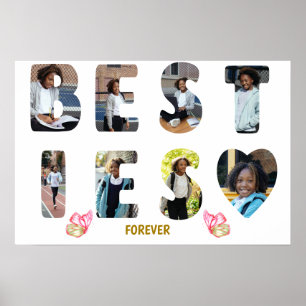 Póster Besties Amigos de BFF para siempre 8 Foto