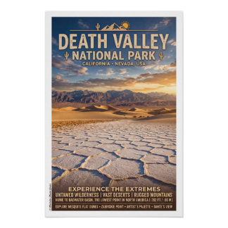 Póster Besuchen Sie den Death-Valley-Nationalpark 