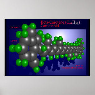 Póster Beta-Caroteno (impreso)