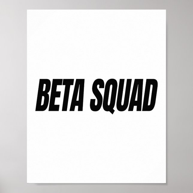 PÓSTER BETA SQUAD (Frente)