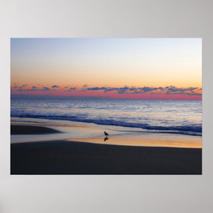 Póster Bethany Beach Sunrise I