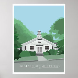 Póster Bethany Beach Tabernacle Poster del 100° Aniversar