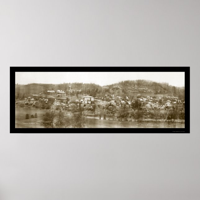 Póster Bethany College, WV Photo 1914 (Frente)