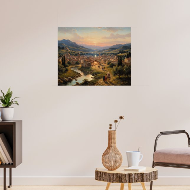 Póster Bethlehem, Nativity Scene, (Salón 3)