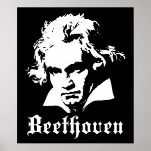 Póster Bethoven Poster