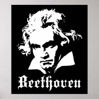 Póster Bethoven Poster