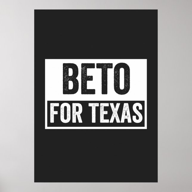 Póster beto para TEXAS (Frente)