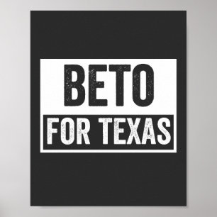 Póster beto para TEXAS