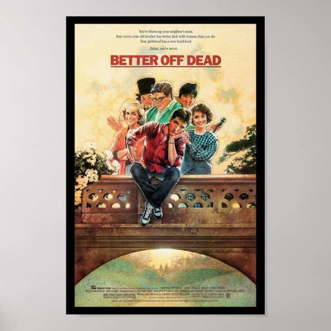 PÓSTER BETTER OFF DEAD (Frente)