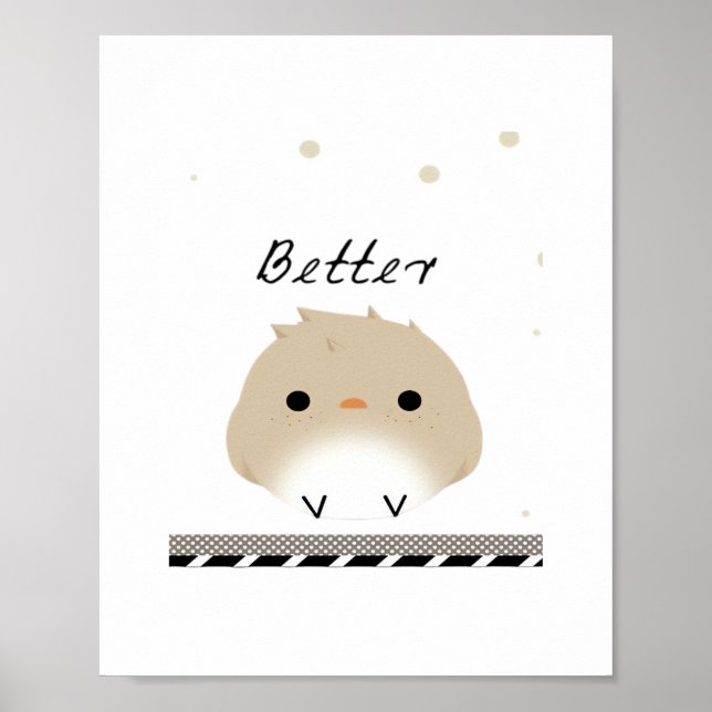 Póster Better Together Clean Design  (Frente)