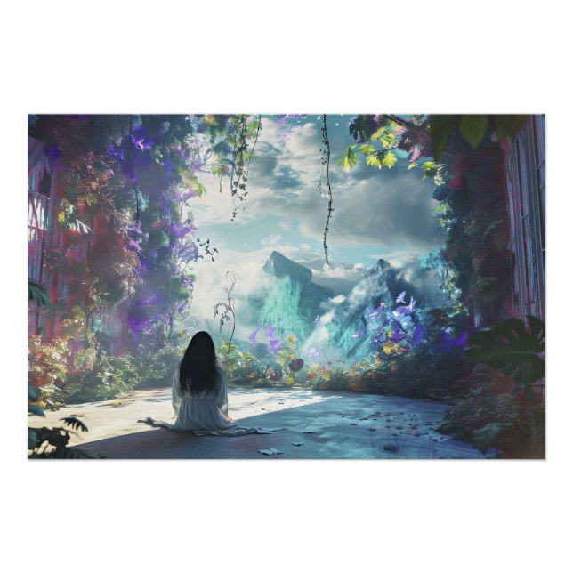 Póster Between Abstractions (Anverso)