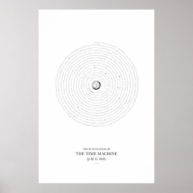 Póster Between the Words: The Time Machine (Frente)