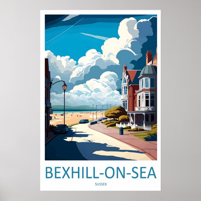 Póster Bexhill-On-Sea 1 (Frente)