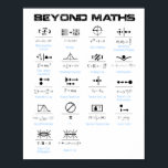 Póster Beyond Maths Poster<br><div class="desc">Beyond Maths Poster</div>