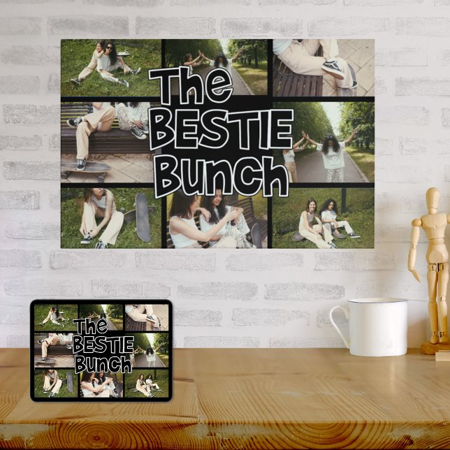 Póster BFF Bestie Brady Collage de fotos Personalizado Po (Subido por el creador)