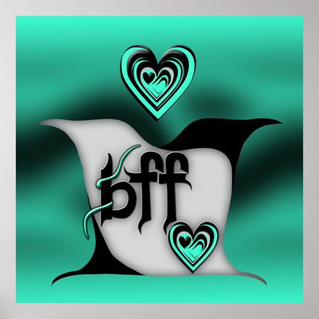 Póster bff ~ lovebirds (Frente)