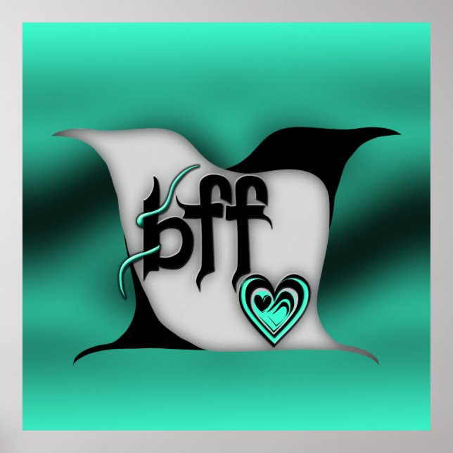 Póster bff ~ lovebirds (Frente)