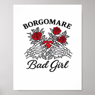 Póster Bgm Bad Chica II Classic - Skeleton Heart Hands