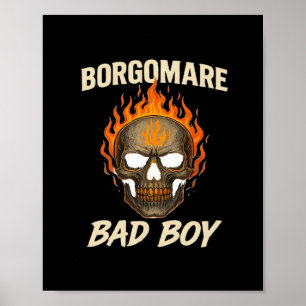 Póster Bgm Bad - Skeleton Hands Heart