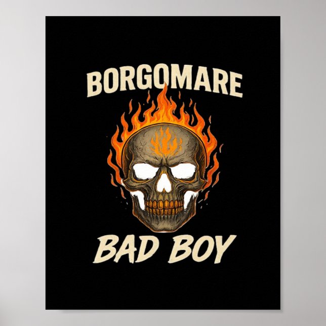 Póster Bgm Bad - Skeleton Hands Heart (Frente)