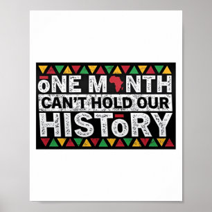 Póster Bhm Black History es Poster norteamericano