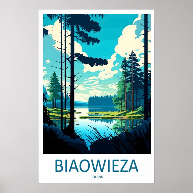 Póster Białowieża 1 (Frente)