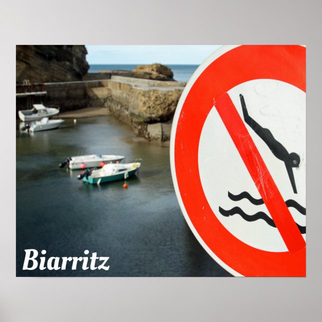 Póster Biarritz (Frente)