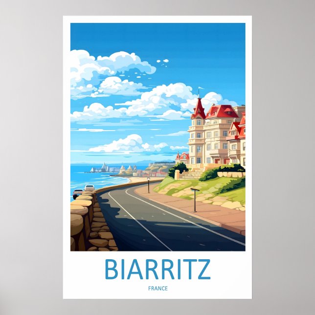 Póster Biarritz 1 (Frente)