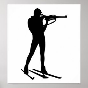 Póster Biathlon