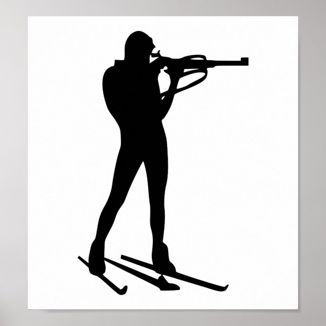 Póster Biatlón (Frente)