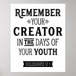 Póster Bible Class Poster