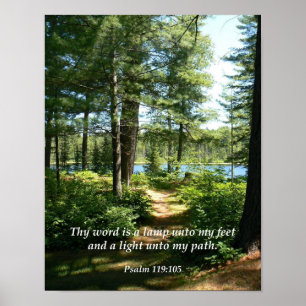 Póster Bible Verse Poster