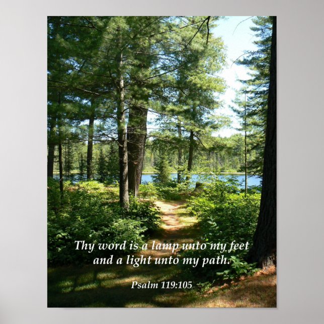 Póster Bible Verse Poster (Frente)