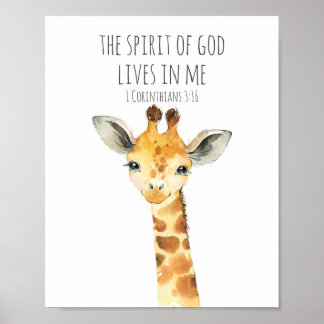 Póster Bible Verse Poster for Kids