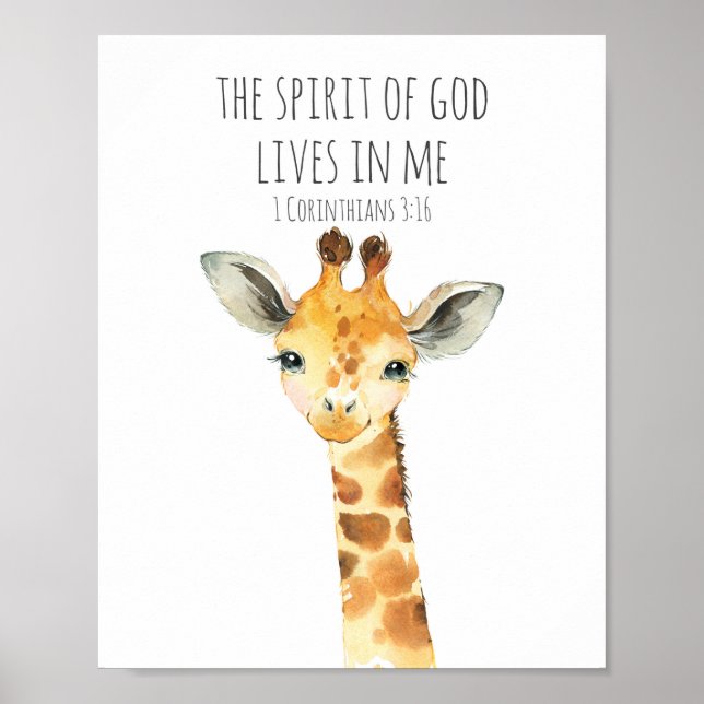 Póster Bible Verse Poster for Kids (Frente)